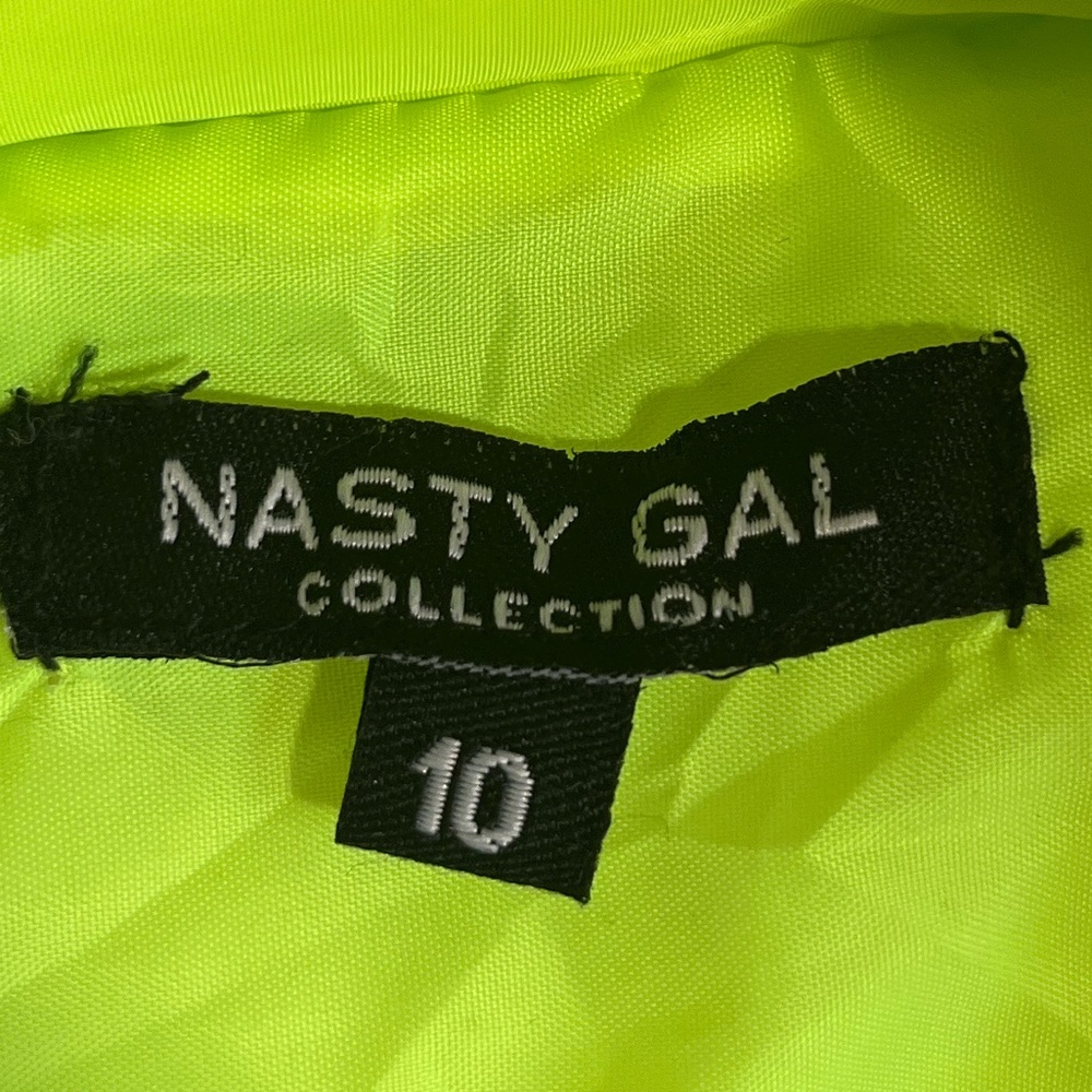 Nasty Gal Neon Green Jacket - Picture 5 of 7